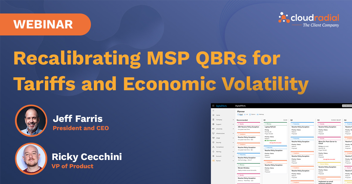 Qbp Rsp Message Examples Webinar Thank You: Recalibrating MSP QBRs for Tariffs and Economic ...